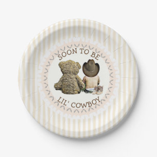 Bald werden Lil' Cowboy Baby Shower Cake Teller