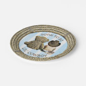 Bald werden Lil' Cowboy Baby Shower Cake Teller (Schrägansicht)