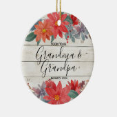 Bald werden Oma & Opa Ornament Geschenk (Rechts)