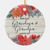 Bald werden Oma & Opa Ornament Geschenk (Vorne)