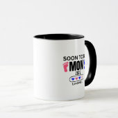 Bald werdende Mutter 2027 Loading, Baby-Party Tasse (VorderseiteRechts)