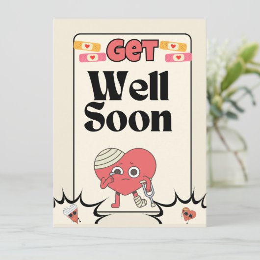 bald wieder gesund werden (Stehend Vorderseite)