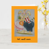 bald wieder gesund werden karte (Gelbe Blume)