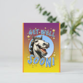 bald wieder gesund werden postkarte (Stehend Vorderseite)