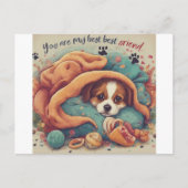 bald wieder gesund werden postkarte (Vorderseite)