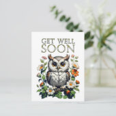 bald wieder gesund werden postkarte (Stehend Vorderseite)