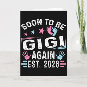 Bald wieder Gigi, voraussichtlich 2026 Vintage Gig Karte