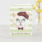 bald wieder gut werden karte (Gelbe Blume)