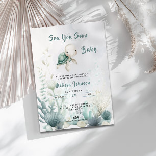 Bald-wieder-Sehen-Baby-Shower-Geschlechtsneutrale- Einladung