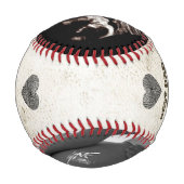 Bald wird Daddy Baby Reveal Schwangerschaft Ankünd Baseball (Rückseite)