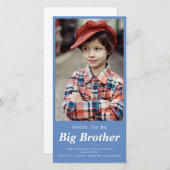 Bald wird die Foto-Schwangerschaft des großen Brud Ankündigung (Vorne/Hinten)