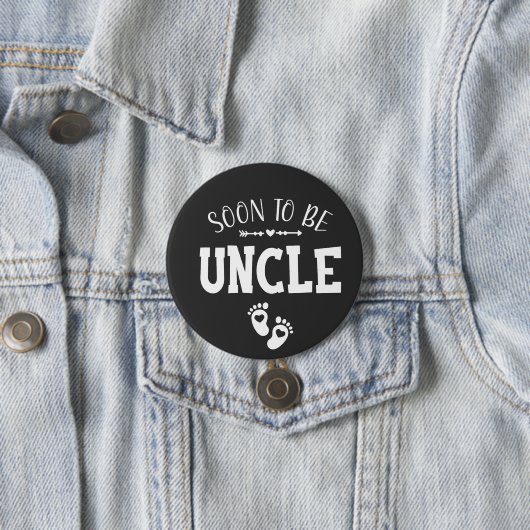 Bald wird die Onkel zu Onkel Runde Button (Beispiel)