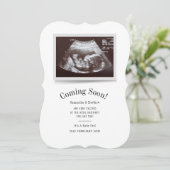 Bald wird es zu einer Enthüllung über das Ultrasou Einladung (Stehend Vorderseite)