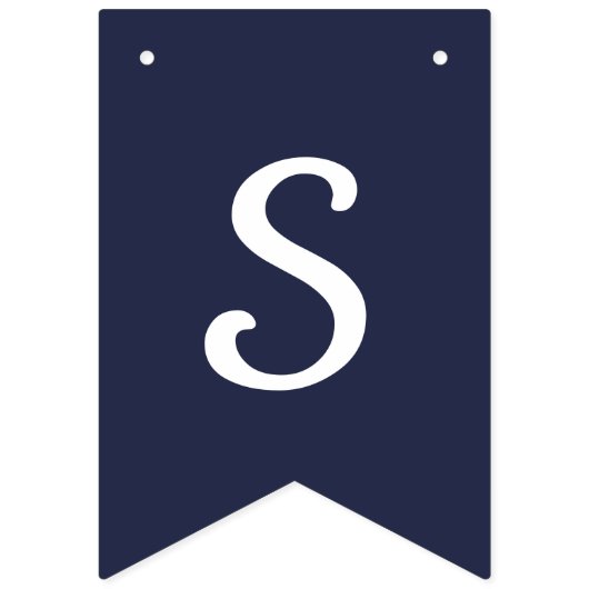 Bald wird Frau Nautical Bunting Wimpelkette (Zweite Fahne)