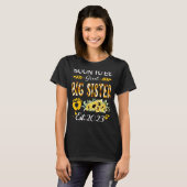 Bald wird große Schwester 2023 Sonnenblumenmutter' T-Shirt (Vorne ganz)