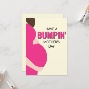 Bald wird Mama Bumping Schwangerschaft Muttertag