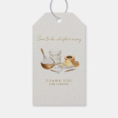 Bald wird man Brautparty wegflüstern Geschenkanhänger (Rückseite)