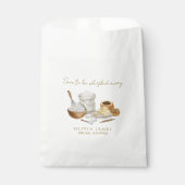 Bald wird man Brautparty wegflüstern Geschenktütchen (Vorderseite)