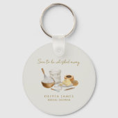 Bald wird man Brautparty wegflüstern Schlüsselanhänger (Vorderseite)