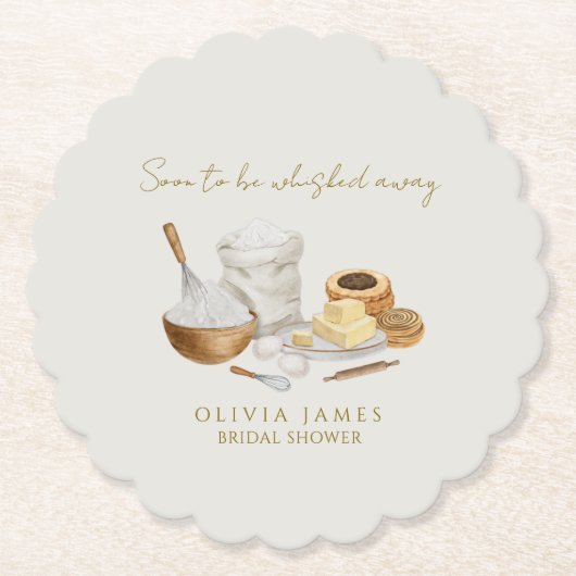 Bald wird man Brautparty wegflüstern Untersetzer (Vorderseite)