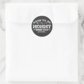 Bald wird Mommy 2024 Ladung Runder Aufkleber (Tasche)