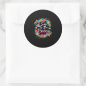 Bald wird Mommy Geschenk Runder Aufkleber (Tasche)