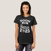 Bald wird Obaasan Est 2023 neue Oma Mütter Da T-Shirt (Vorne ganz)