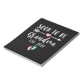 Bald wird Oma 2022 für neue Oma Notizblock (Rotiert)