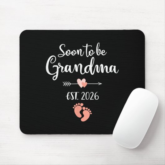 Bald wird Oma 2026 Mousepad (Mit Mouse)