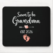Bald wird Oma 2026 Mousepad (Vorne)