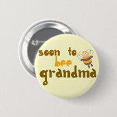 Bald wird Oma Button (Vorne & Hinten)