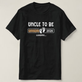 Bald wird Onkel est sein. 2026 erwartet Vater 2026 T-Shirt