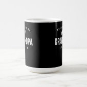 Bald wird Opa 2024 an Großvater befördert Kaffeetasse (Mittel)