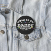 Bald wird Papi 2024 Ladungsrunde sein Button (Beispiel)