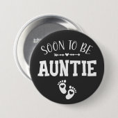 Bald wird Tante für Tantenturniere gefördert Button (Vorne & Hinten)