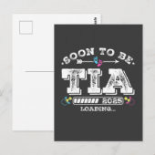 Bald wird Tia 2025 Ladung Postkarte (Vorne/Hinten)