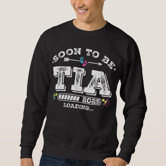 Bald wird zu Tia 2025 Ladung Männer Sweatshirt (Vorderseite)