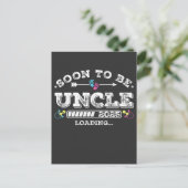 Bald wird zu Uncle 2025 Ladung Postkarte (Stehend Vorderseite)