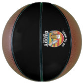 Bald zu Daddy 2025 erste Daddy 2025 Retro Basketball (Vertikal)