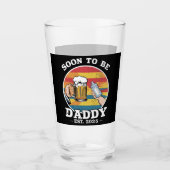 Bald zu Daddy 2025 erste Daddy 2025 Retro Glas (Vorderseite)