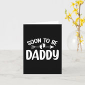 Bald zu Daddy Funny Pregnancy Ankündigung von Tod (Gelbe Blume)