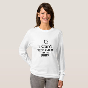 Bald zu Frau Bachelor Party Bride Team Hochzeit T-Shirt