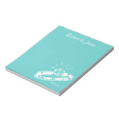 Bald zu Frau Personalisiert Notepad Notizblock (Rotiert)