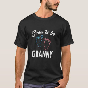Bald zu GRANNY neue Schwangerschaftsankündigung Fa T-Shirt