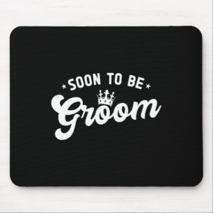 Bald zu Groom Bachelor Party Mousepad