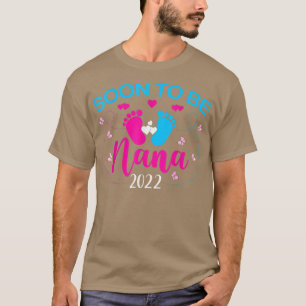 Bald zu Nana 2022 Schwangerschaftsankündigung T-Shirt