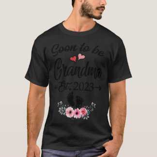 Bald zu Oma 2023 neues Oma für Mütter Da T-Shirt
