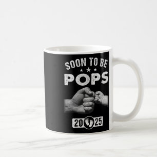 Bald zu Pop Est 2025 Väter Tag zum ersten Mal Ne Kaffeetasse