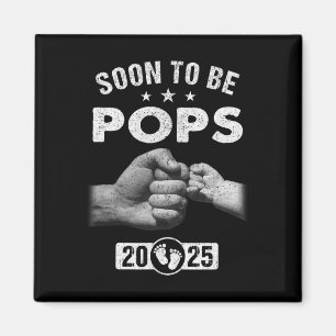 Bald zu Pop Est 2025 Väter Tag zum ersten Mal Ne Magnet