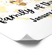 Bald zu sein Familie von drei Poster (Ecke)